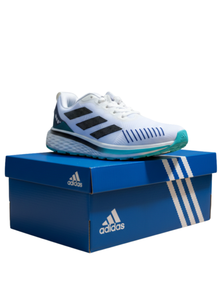 Adidas Men’s Sports Running Shoes – White/Black